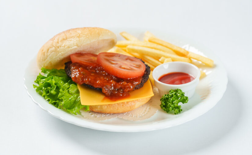 ハンバーガー(ドリンク付)